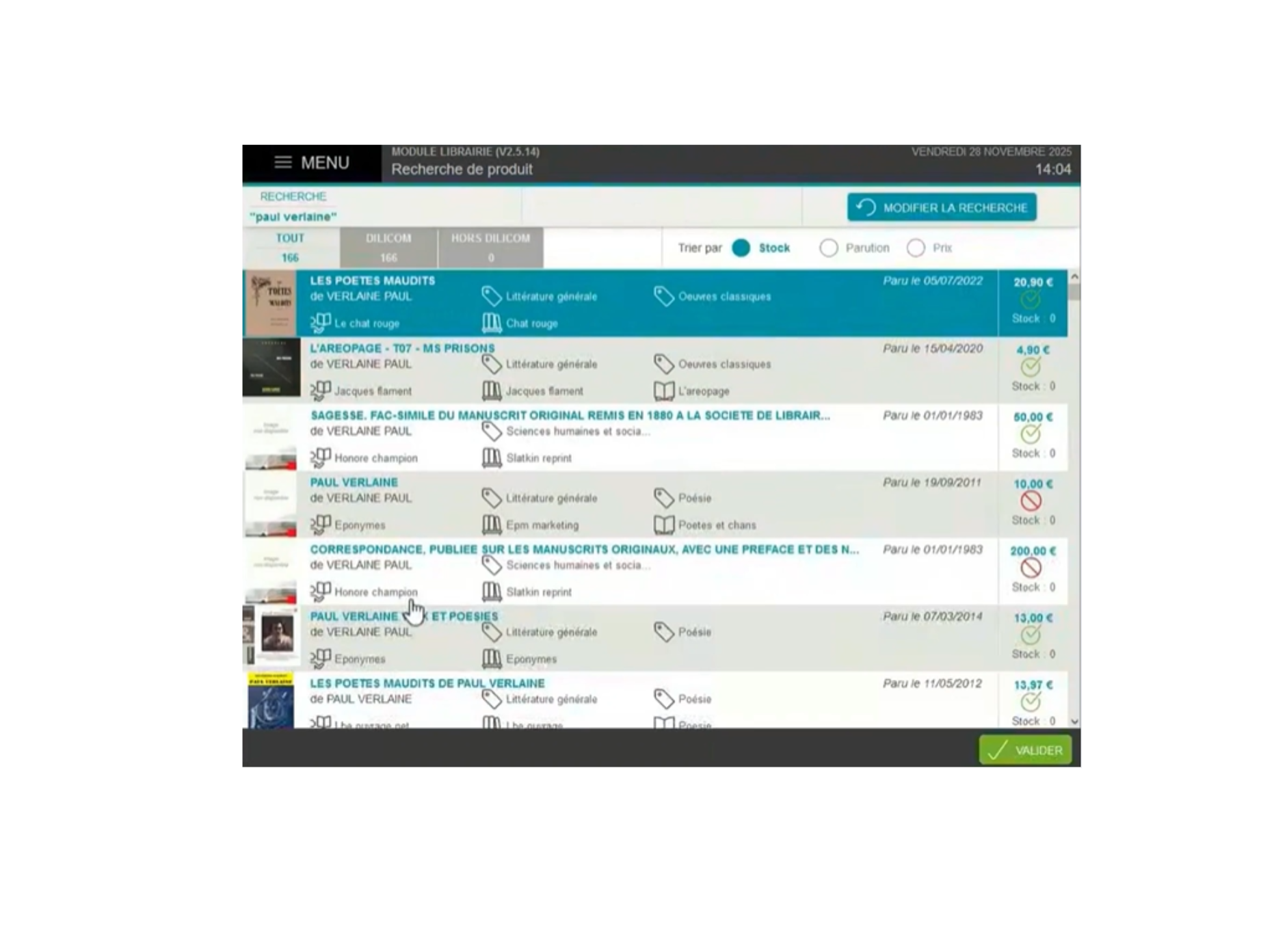 Désormais, lorsque vous saisissez une requête complète comme "Paul Verlaine", le système ne se contente plus de chercher les occurrences de chaque mot. Il priorise immédiatement la correspondance la plus logique et exacte.