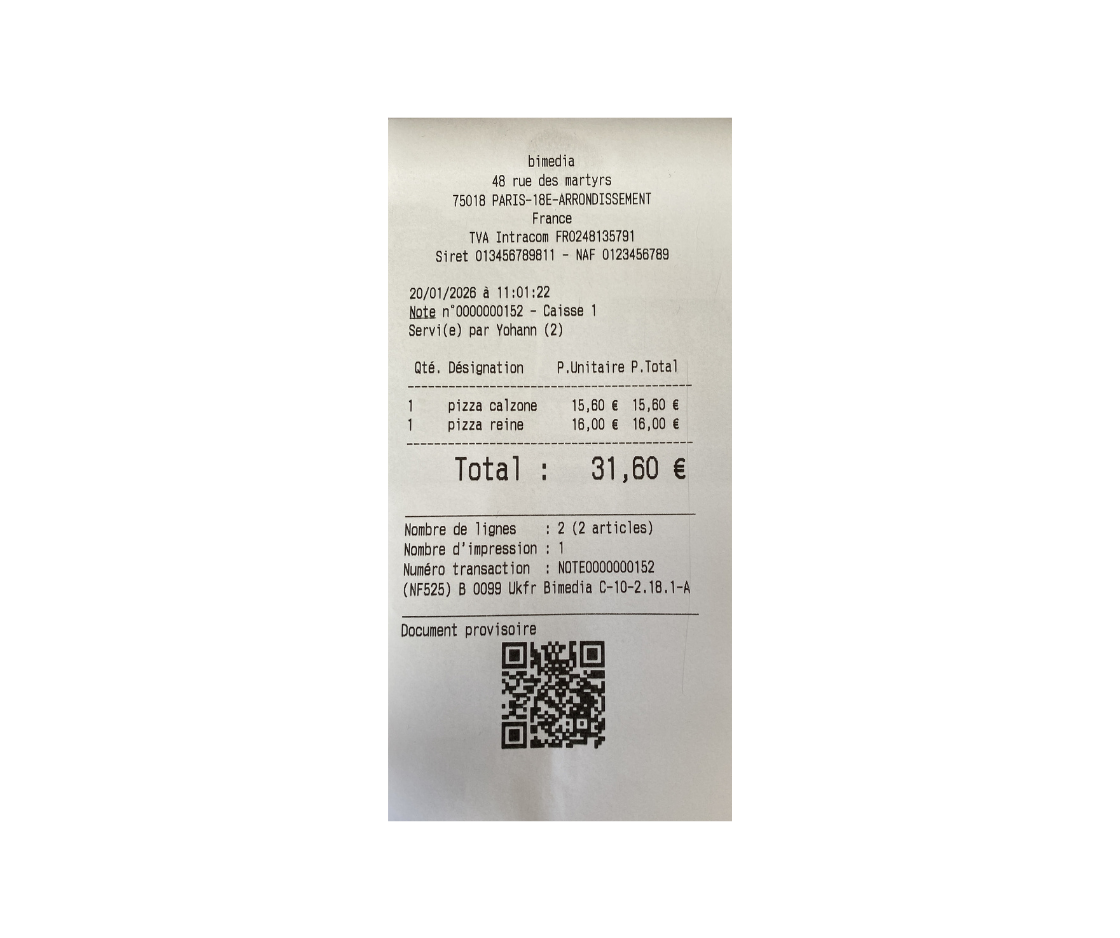 Impression ticket : retrouvez un QR code plus discret sur vos tickets Bimedia