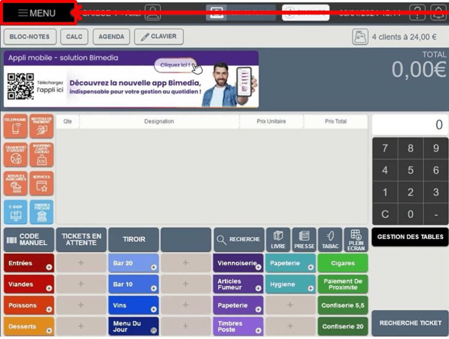 Activer les remises sur les familles de produit pour la gestion des formules promotionnelles