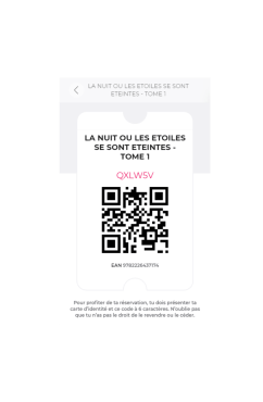 Scannez le QR code de votre client pour encaisser l'achat avec Pass Culture