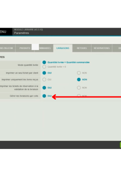 Nouvelle fonction colisage disponible dans le module libraire de votre logiciel de caisse Bimedia