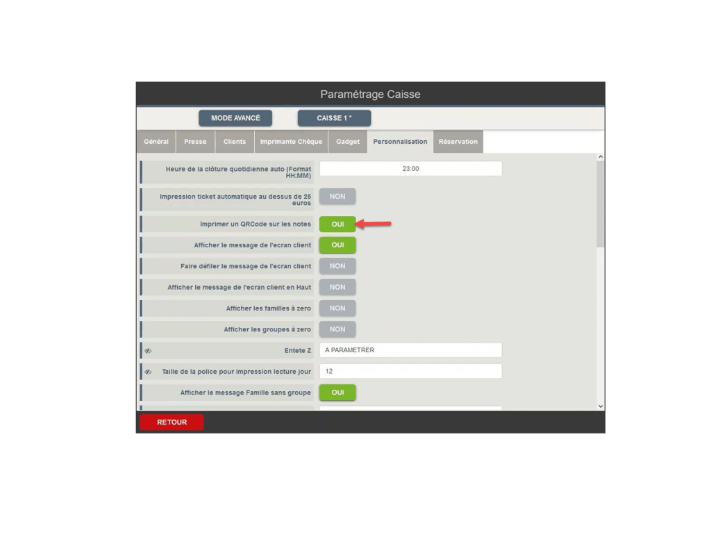 Découvrez les nouveautés du logiciel de caisse Bimedia : transfert du ticket et QR code sur les notes
